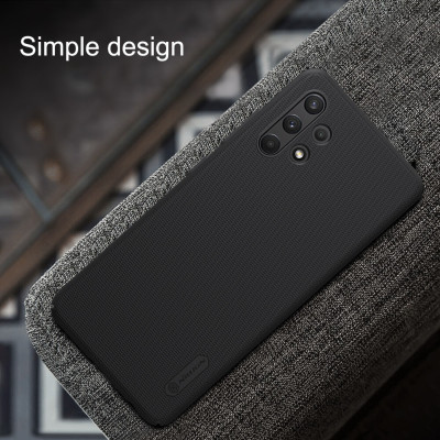 Ốp Lưng Sần cho Samsung Galaxy A32 4G chống sốc cực tốt hiệu Nillkin Super Frosted Shield - hàng nhập khẩu