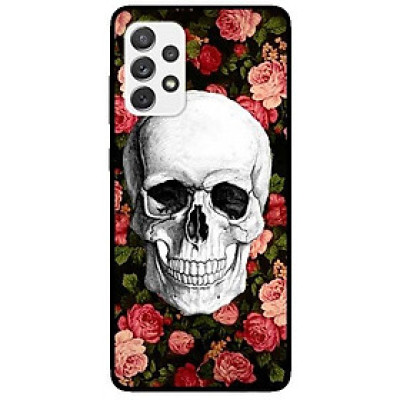 Ốp lưng dành cho Samsung A32 - A52 - A72 mẫu Họa Tiết Hoa Đầu Trắng