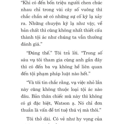 Tuyển Tập Sherlock Holmes - Những Bí Mật Và Báu Vật Bị Đánh Cắp - Viên Ngọc Màu Lam