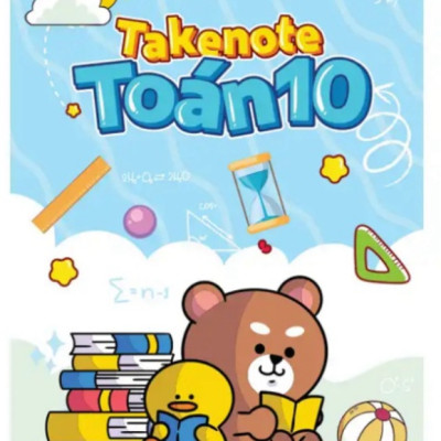 Sách - Combo Takenote Toán + tiếng anh lớp 10