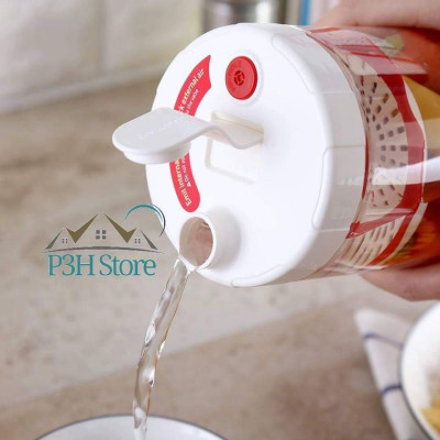 Hũ muối dưa cà có lưới chèn Lock&Lock hộp bảo quản thực phẩm dung tích 1.3L INL412  2.1L INL413