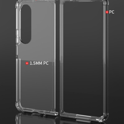 Ốp lưng Trong Suốt dành cho Samsung Galaxy Z Fold 4 Chống Sốc, Chống Ố - Hàng chính hãng