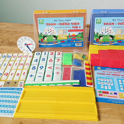 BỘ THỰC HÀNH TOÁN – TIẾNG VIỆT LỚP 1 (KP)
