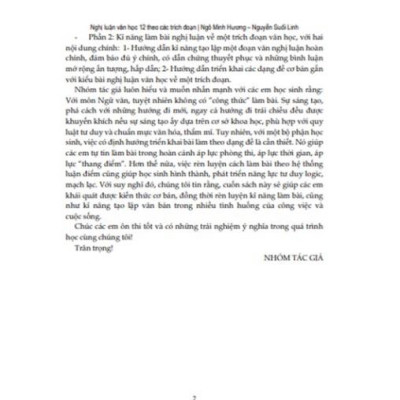 Sách - Nghị luận văn học 12 theo các trích đoạn (AT)