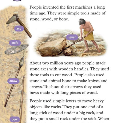 Oxford Read and Discover 4 Machines Then and Now