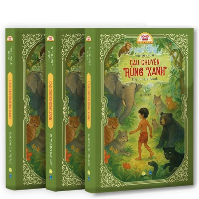 Câu Chuyện Rừng Xanh - The Jungle Book - Song Ngữ Việt-Anh - Tặng kèm file nghe Audio