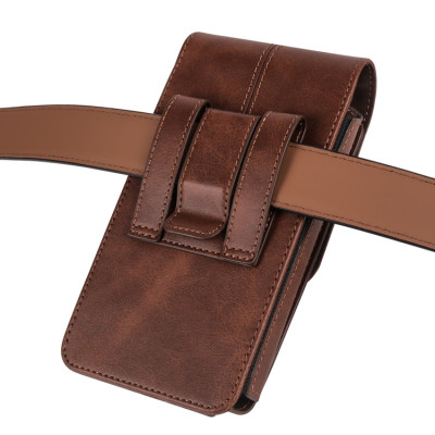 Bao da đựng điện thoại đeo thắt lưng cao cấp đựng vừa các máy từ 5.5 inch cho đến 6.7inch