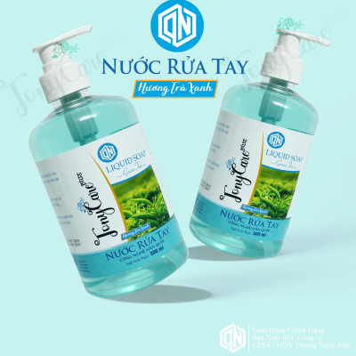 Nước rửa tay Tonycare 500ml Hương Trà Xanh – Diệt khuẩn, dịu nhẹ, hương thanh mát – Chính hãng Tonycare