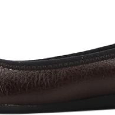 Giày Nữ Búp Bê Da Bò Huy Hoàng HT7907 - Nâu Đất