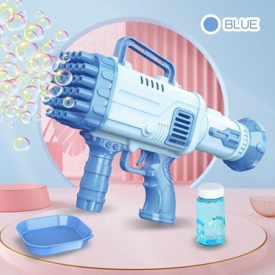 Combo 2 Đồ Chơi Bắn Bong Bóng 32 Nòng Vui Nhộn Kèm Lọ Xà Phòng