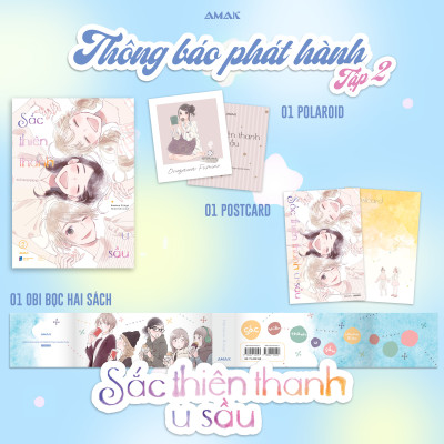 [Manga] [GL] Sắc Thiên Thanh U Sầu (Combo 2 Tập) - Amakbooks