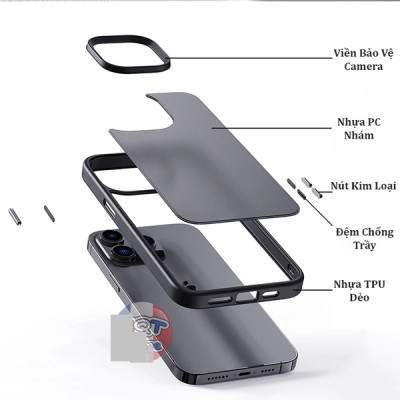 Ốp lưng nhám viền màu Likgus Magic Smooth chống sốc dành cho iPhone 14 Pro/ 14 Pro Max(hàng chính hãng)