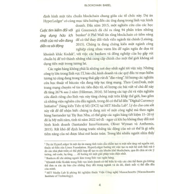 Sách - Blockchain Babel - Cơn Sốt Tiền Điện Tử Và Thách Thức Đối Với Kinh Doanh - NXB Xây Dựng