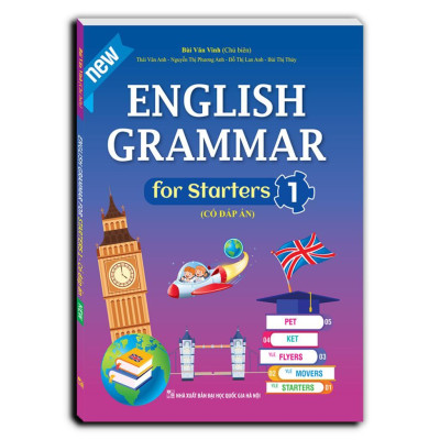Sách - English Grammar For Starters - Có Đáp Án - Combo 2 Tập - Minh Thắng