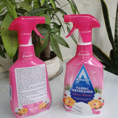 Bình xịt thơm vải và khử mùi hôi Astonish C3430 - PHIÊN BẢN ĐẶC BIỆT 