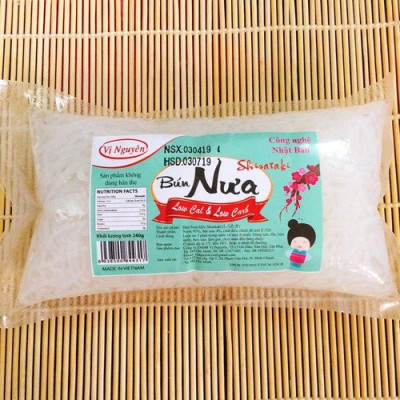 Bún Nưa Vị Nguyên Das Keto 240g