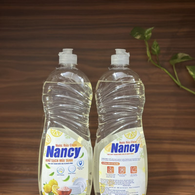 Nước rửa chén hương chanh nước hoa và muối hồng 800ml