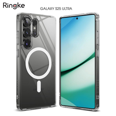 Ốp lưng cho Samsung Galaxy S25 Ultra RINGKE Fusion Magnetic - Hàng Chính Hãng