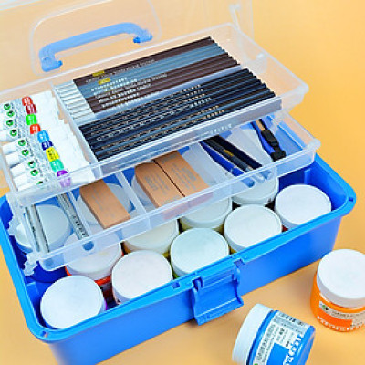 KỆ HỘP ĐỰNG THUỐC GIA ĐÌNH ĐA NĂNG 3 TẦNG