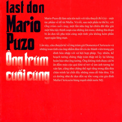 Ông Trùm Cuối Cùng (Mario Puzo) - Tặng Kèm Sổ Tay