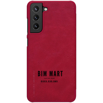 Bao da Nillkin QIN dành cho Samsung S21 FE - Hàng Nhập Khẩu