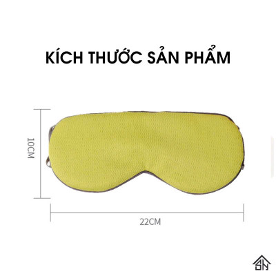 Bịt Che Mắt Ngủ Văn Phòng, Trên Xe Ô tô, Máy Bay, Thoáng Khí, Mềm Mại Cho Giấc Ngủ Ngon, Mặt Nạ Ngủ. Du Lịch Dã Ngoại Phượt Thiền - Giao Màu Ngẫu Nhiên