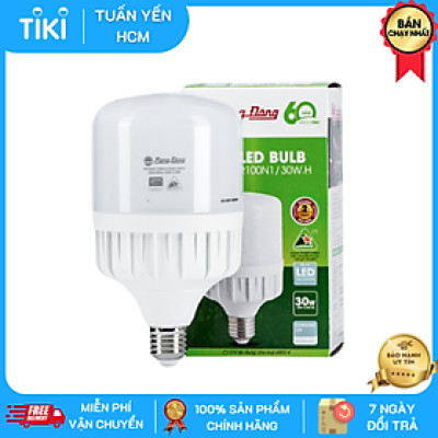 Bóng đèn LED Bulb Trụ  Rạng Đông Model: LED TR100N1/30W SS