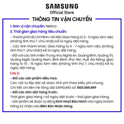 [Freeship] Điều Hòa Samsung Inverter WindFree 21,500 BTU/h AR24CYHAAWKNSV - Hàng Chính Hãng