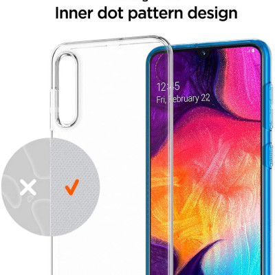 Ốp lưng silicon dẻo trong suốt cho Samsung Galaxy A30s / A50 / A50s hiệu Ultra Thin mỏng 0.6mm độ trong tuyệt đối chống trầy xước - Hàng nhập khẩu
