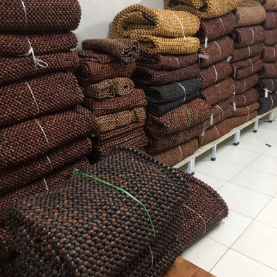 Chiếu Hạt Gỗ Hương Đỏ Cao Cấp - Kích Thước 1,5mx1,9m ( video , hình thật )