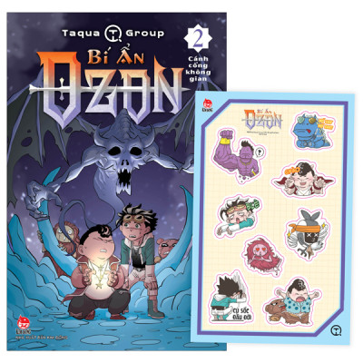 Bí Ẩn Ozon - Tập 2 - Cánh Cửa Không Gian - Tặng Kèm Bảng Stikcer