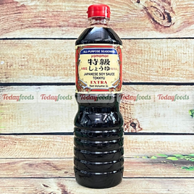 Nước Tương Yamamori Tokkyu Japanese Soy Sauce Extra chai 1 Lít - Nước Tương Extra Không Chất Bảo Quản