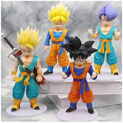 Mô hình DragonBall : Bộ 4 nhan vật