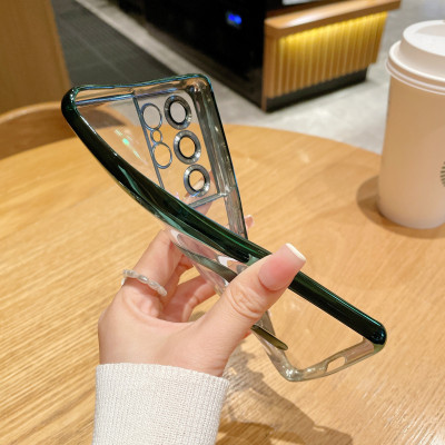 Ốp lưng trong viền màu cho Samsung S23Ultra | S24+ | Galaxy S24 Plus, Ốp có hỗ trợ sạc không dây Maq Safe - Hàng nhập khẩu