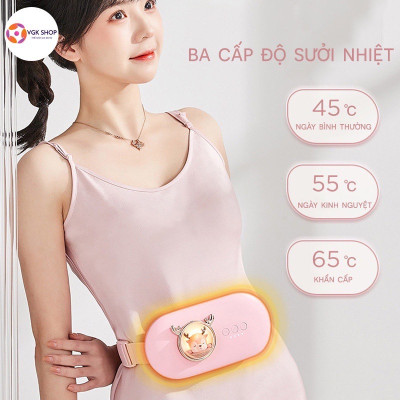 ￼Máy massage bụng kinh, Giảm đau nhanh, Làm ấm bụng, Lưng, Tử cung cho phụ nữ đến kì
