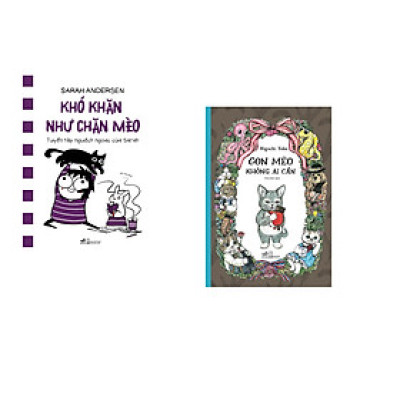 Combo 2 cuốn sách: Khó khăn như chăn mèo + Con mèo không ai cần
