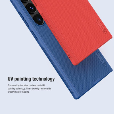 Ốp Lưng Nillkin Super Frosted Shield Pro Cho Samsung Galaxy S24 Ultra, S24 Plus, S24, S24 FE ốp chống sốc chống vân tay cực tốt – Hàng Chính Hãng