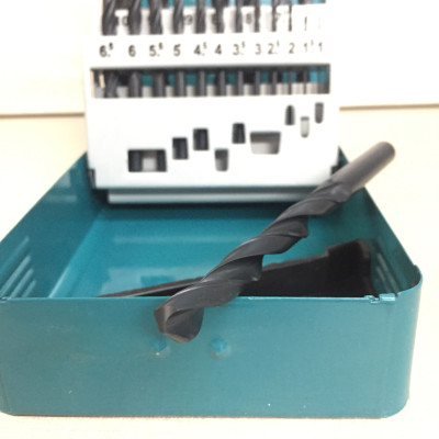 Bộ 13 mũi khoan kim loại 1.5-6.5mm Hss-R Makita