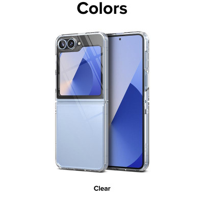 Ốp lưng trong suốt dành cho Samsung Galaxy Z Flip 7/ Z Flip 6 RINGKE Fusion_ Hàng chính hãng