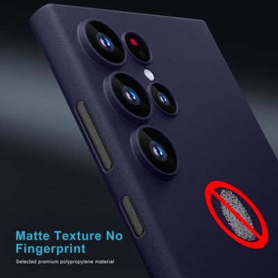  Ốp Lưng Nhám Siêu Mỏng 0.3mm Cho Samsung Galaxy S25 Ultra Hiệu Memumi SLIM Có Màng Bảo Vệ Camera - Hàng Nhập Khẩu