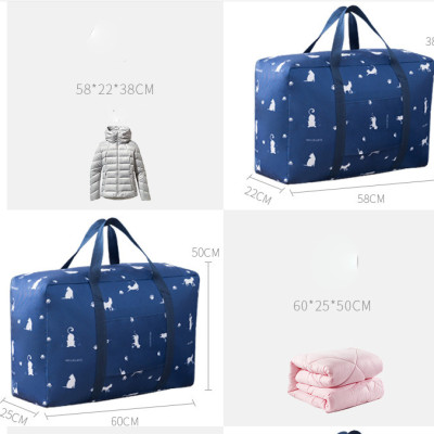 Set 3 túi đựng chăn màn quần áo chống thấm - màu ngẫu nhiên