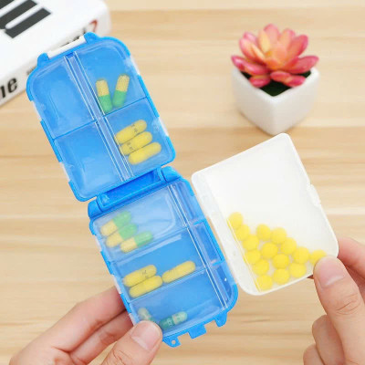 Hộp Nhựa Chia Thuốc Ngày KOMONOYA - Hàng Nội Địa - Giao Màu Ngẫu Nhiên