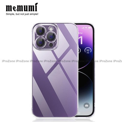 Ốp lưng Memumi trong Siêu mỏng bảo vệ camera cho IPhone 16 Pro Max / 15 Plus / 14 /13 . Super Slim Clear Case - Hàng chính hãng
