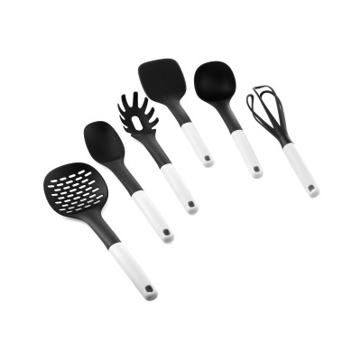 Bộ dụng cụ 6 món silicon SUNRISE (xẻng chiên, xào, vá múc canh, vá dài, phết)