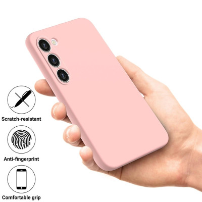 Ốp Lưng Dành Cho Samsung Galaxy A05s Silicone Dẻo Lót Nhung Nỉ Chống Sốc chống bẩn hạn chế bám vân tay - Hàng Nhập Khẩu