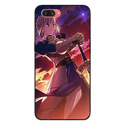 Ốp lưng in cho Realme C1 Cô Gái và Kiếm