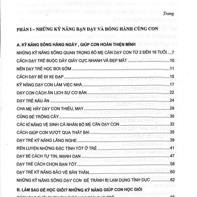 Sách - Cẩm Nang Kỹ Năng Sống Dành Cho Mọi Nhà Và Mọi Lứa Tuổi