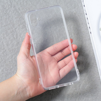 Ốp Lưng Nhựa Dẻo Trong Samsung Galaxy A04 Soft Clear Cover EF-QA045TTEGWW - Hàng Chính Hãng