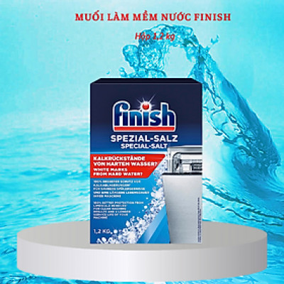 Muối rửa chén Finish Dishwasher Salt 1,5kg PTT017383