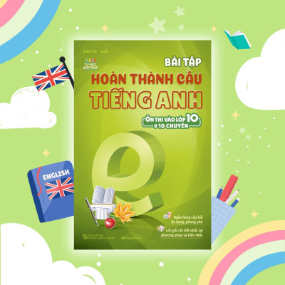 Sách - Bài Tập Tiếng Anh Ôn Thi Vào Lớp 10 Và 10 Chuyên - Combo 4 Cuốn - Megabook